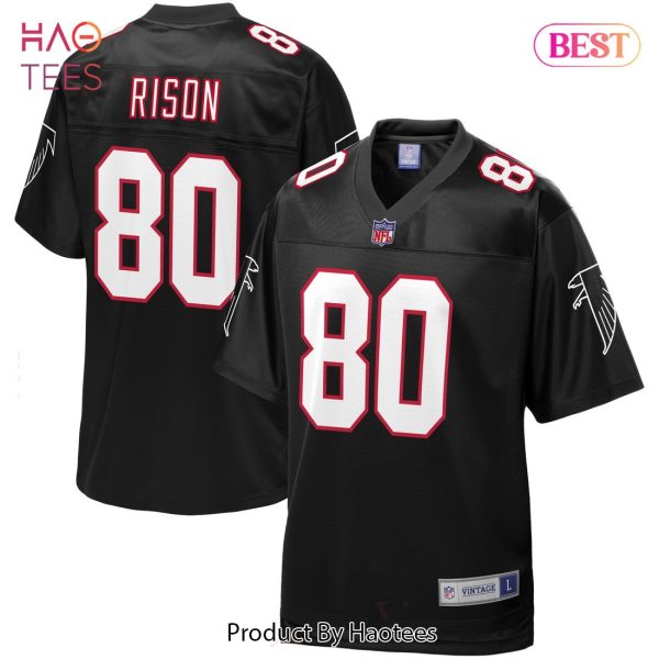 Andre Rison Atlanta Falcons NFL Pro Line Retired Player Jersey Black