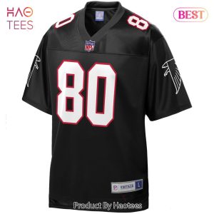 Andre Rison Signed Black T/B Custom Jersey w/Bad Moon (Signed Middle of #8)  at 's Sports Collectibles Store