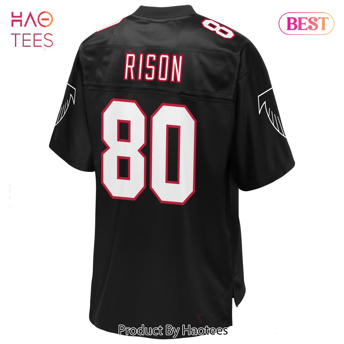 Andre Rison Atlanta Falcons NFL Pro Line Retired Player Jersey Black