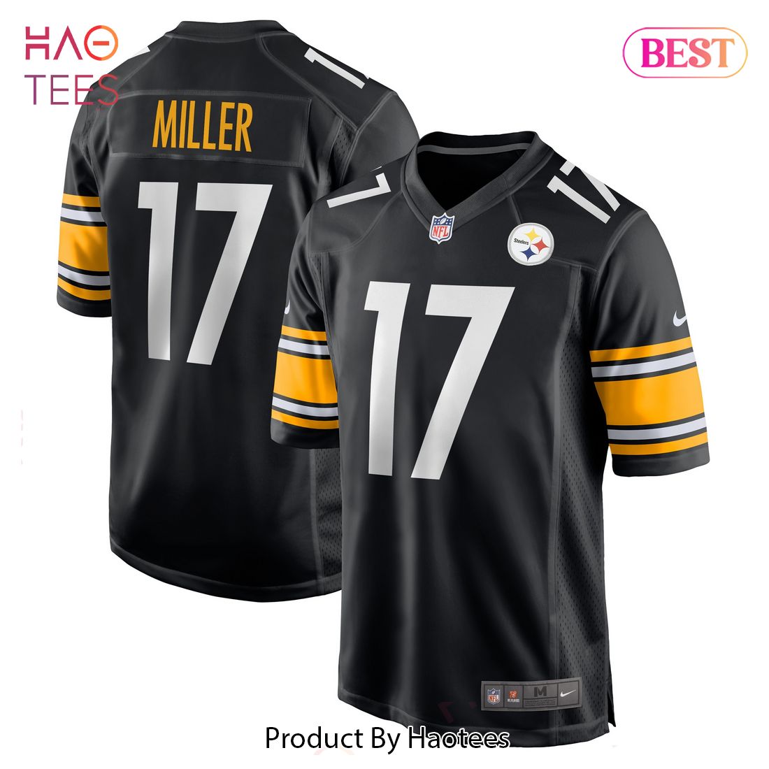 Anthony Miller Pittsburgh Steelers Nike Game Jersey Black
