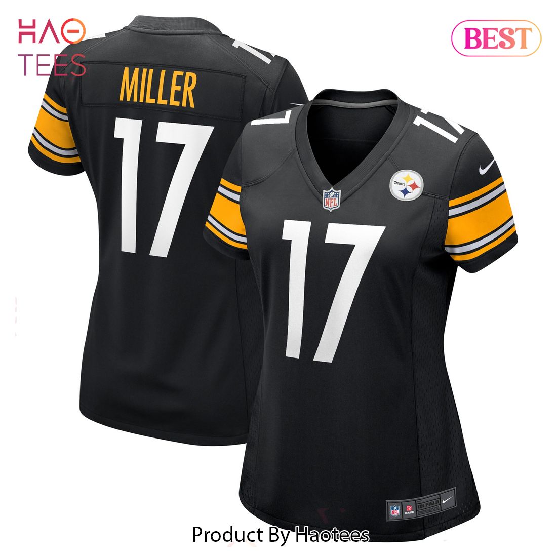 Anthony Miller Pittsburgh Steelers Nike Women’s Game Jersey Black