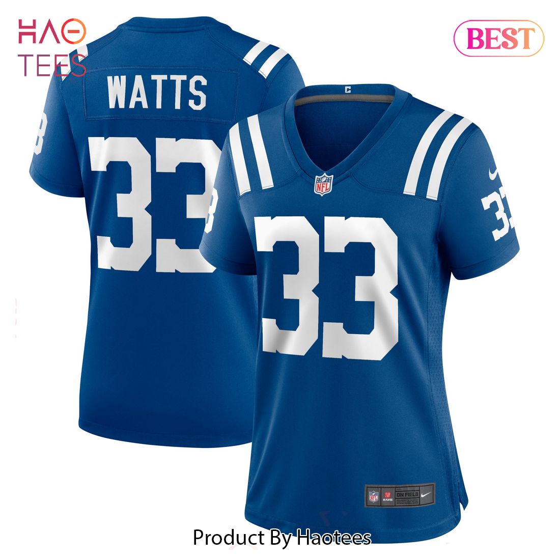 Armani Watts Indianapolis Colts Nike Women’s Player Game Jersey Royal Luxury Store