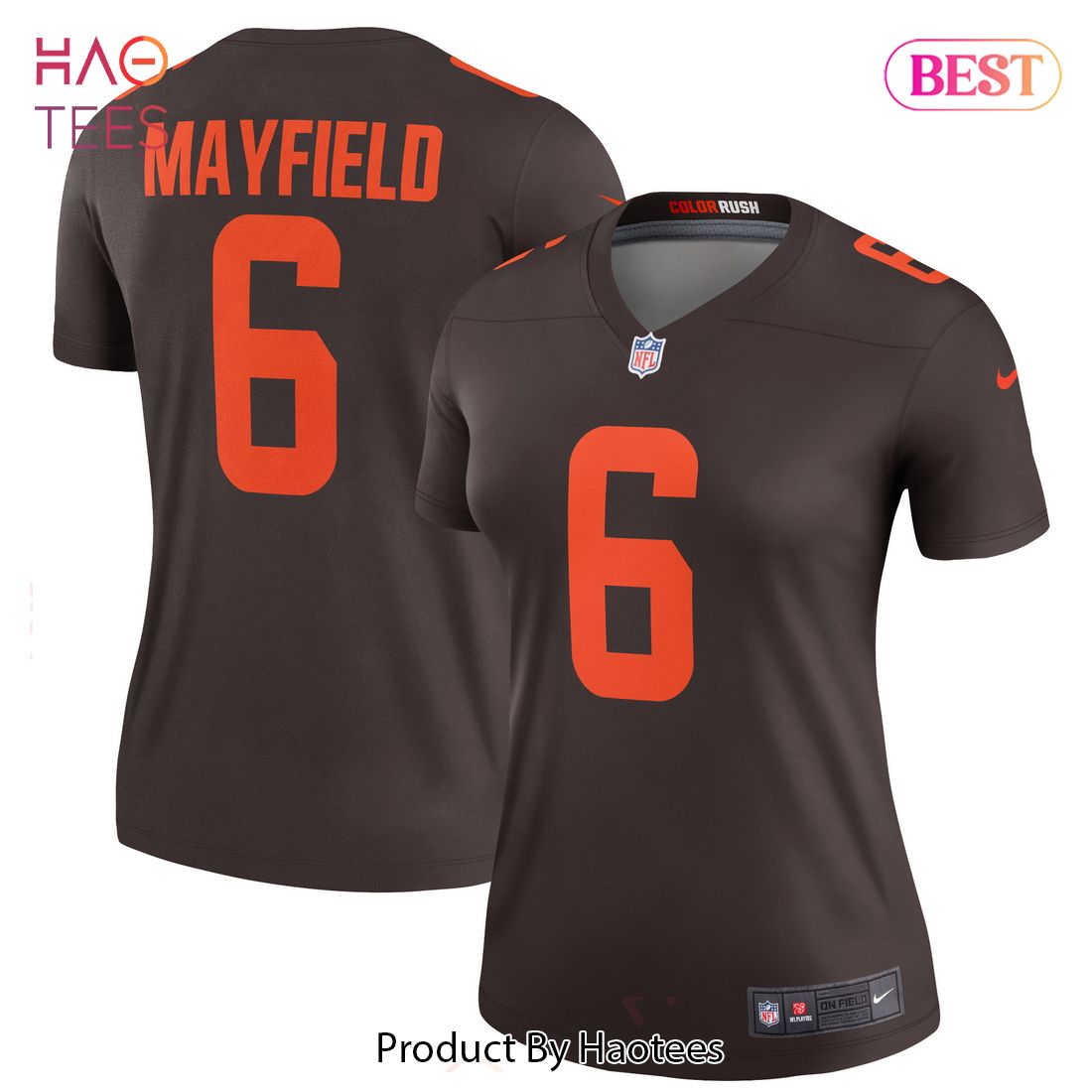 Baker Mayfield Cleveland Browns Nike Women’s Alternate Legend Jersey Brown
