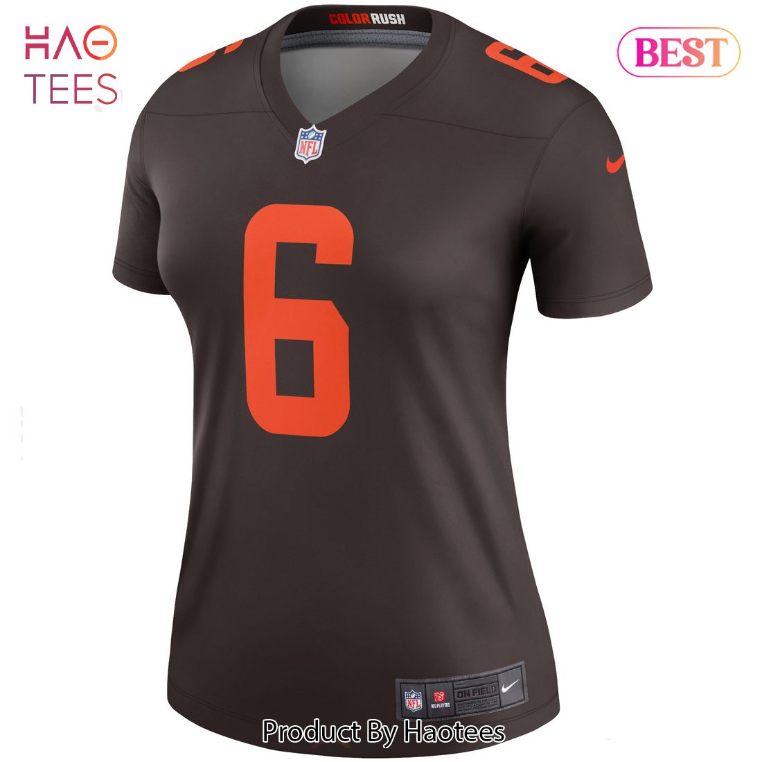 Baker Mayfield Cleveland Browns Nike Women’s Alternate Legend Jersey Brown Luxury Store