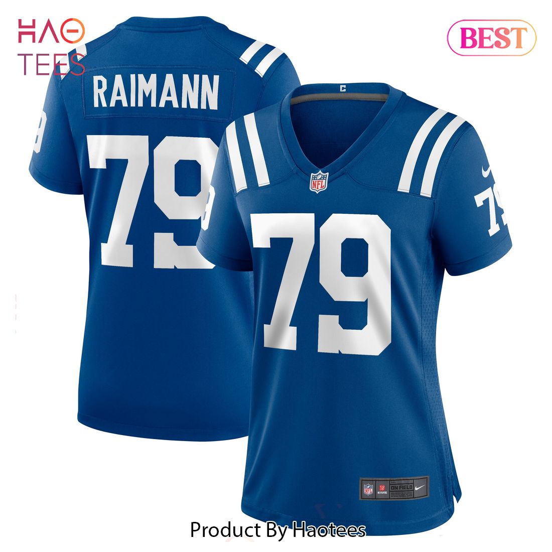 Bernhard Raimann Indianapolis Colts Nike Women’s Player Game Jersey Royal