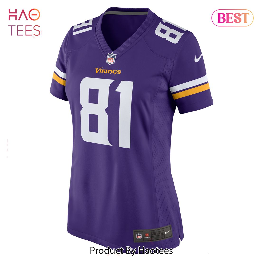 Bisi Johnson Minnesota Vikings Nike Women's Game Jersey Purple