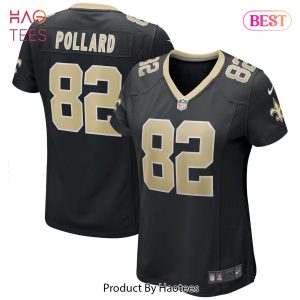 Bob Pollard New Orleans Saints Nike Women’s Game Retired Player Jersey Black