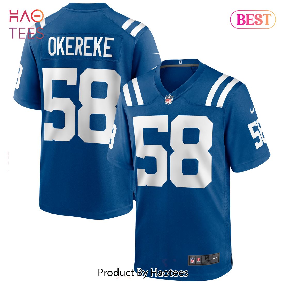 Bobby Okereke Indianapolis Colts Nike Game Jersey Royal Luxury Store