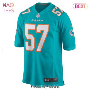 Brennan Scarlett Miami Dolphins Nike Game Jersey Aqua