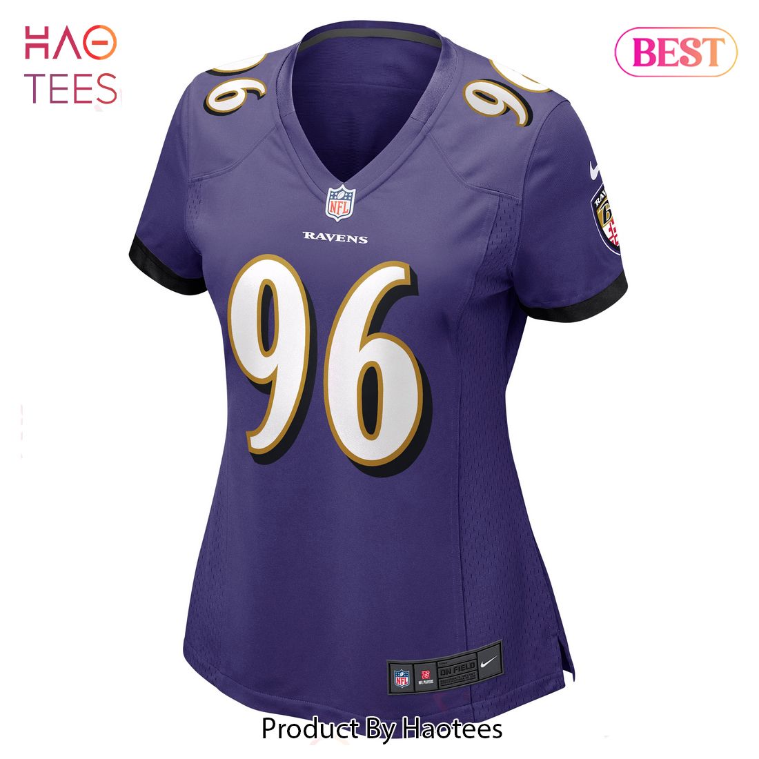 Broderick Washington Baltimore Ravens Nike Women’s Game Jersey Purple Luxury Store