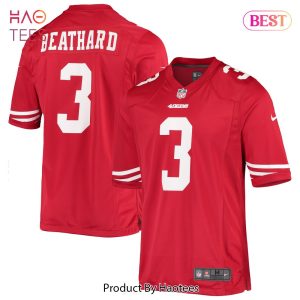 C.J. Beathard San Francisco 49ers Nike Game Player Jersey Scarlet C.J. Beathard San Francisco 49ers Nike Game Player Jersey Scarlet
