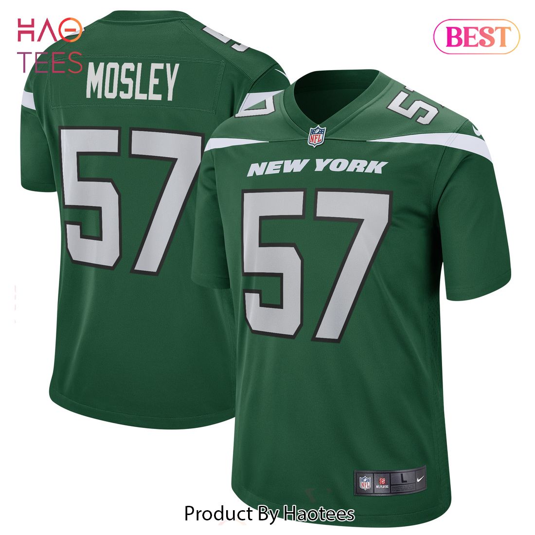C.J. Mosley New York Jets Nike Game Player Jersey Gotham Green