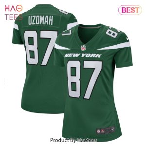 C.J. Uzomah New York Jets Nike Women’s Player Game Jersey Gotham Green C.J. Uzomah New York Jets Nike Women’s Player Game Jersey Gotham Green