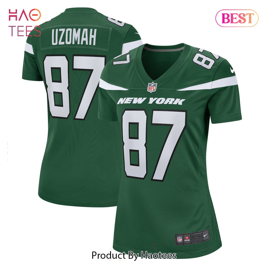 C.J. Uzomah New York Jets Nike Women’s Player Game Jersey Gotham Green