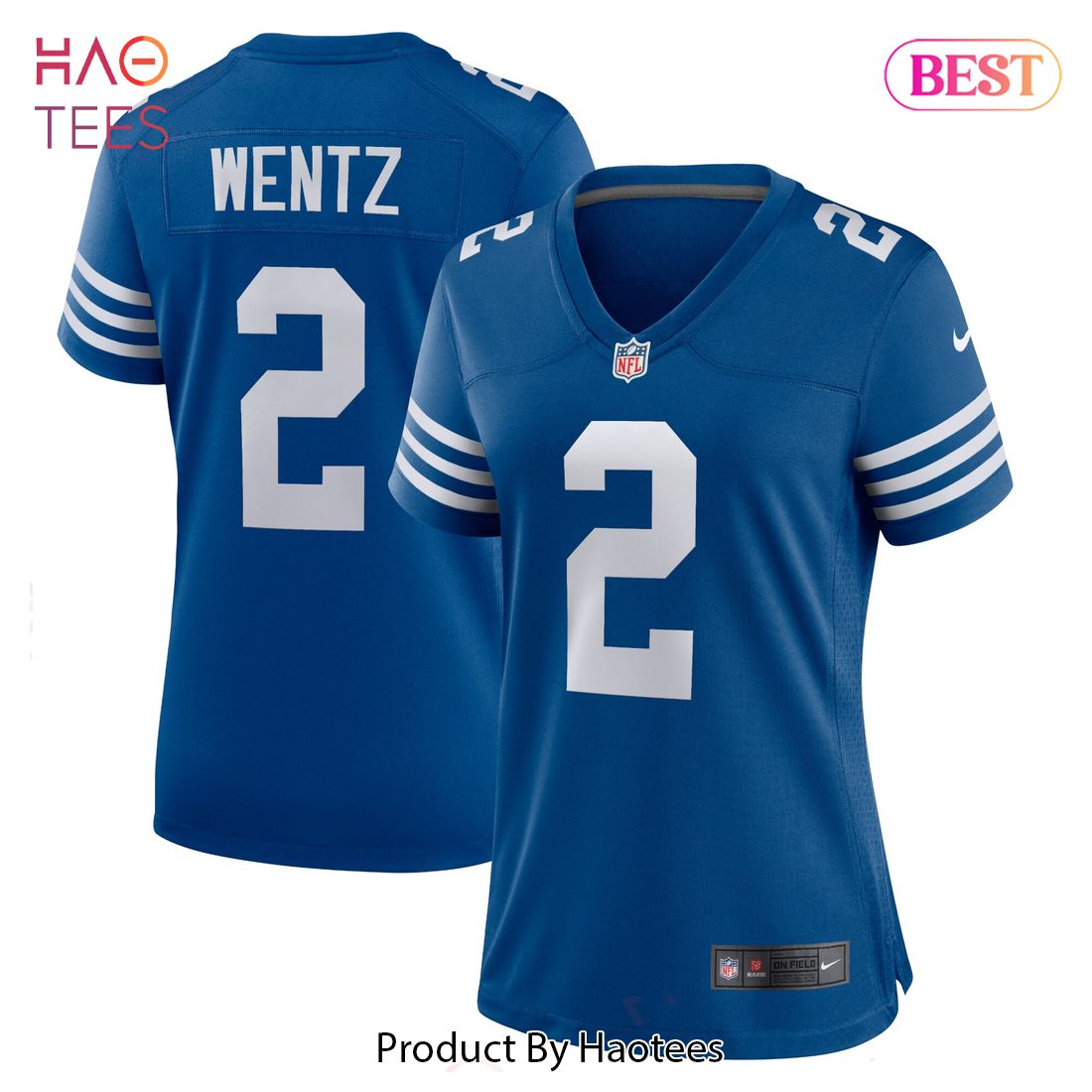 Carson Wentz Indianapolis Colts Nike Women’s Alternate Game Jersey Royal