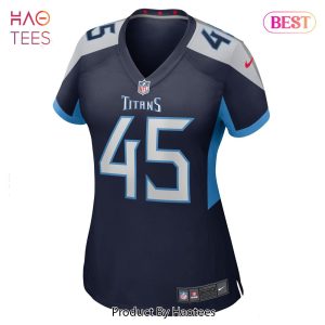 Chance Campbell Tennessee Titans Nike Women’s Player Game Jersey Navy