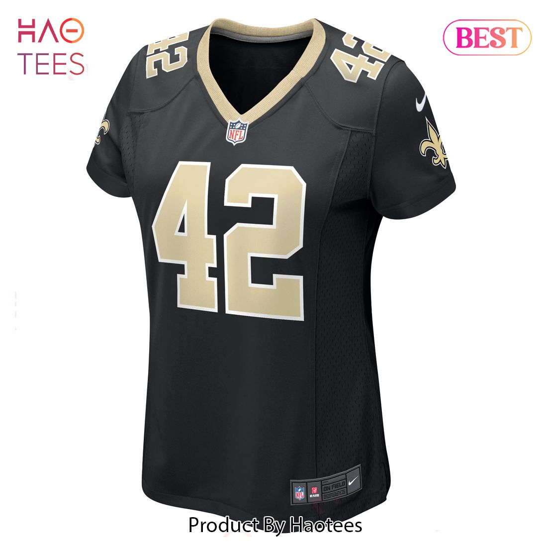 Chase Hansen New Orleans Saints Nike Women’s Game Jersey Black Luxury Store