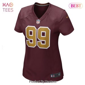 Chase Young Washington Football Team Nike Women’s Alternate Game Jersey Burgundy