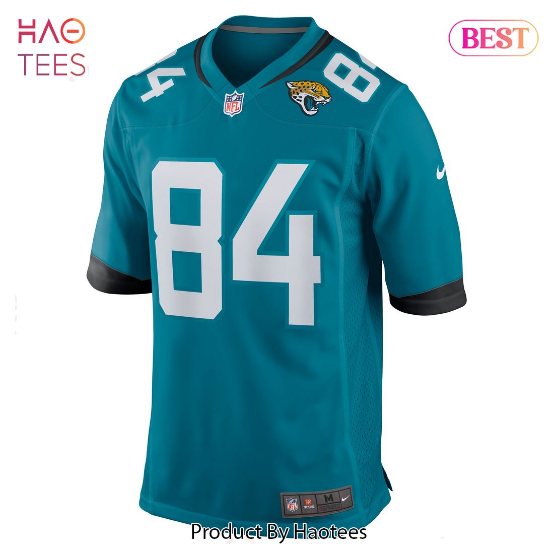 Chris Manhertz Jacksonville Jaguars Nike Game Jersey Teal Luxury Store