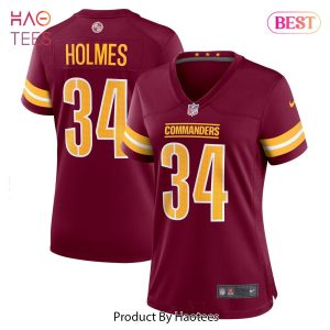 Christian Holmes Washington Commanders Nike Women’s Player Game Jersey Burgundy Christian Holmes Washington Commanders Nike Women’s Player Game Jersey Burgundy