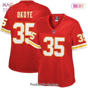 Christian Okoye Kansas City Chiefs NFL Pro Line Women’s Retired Player Jersey Red Christian Okoye Kansas City Chiefs NFL Pro Line Women’s Retired Player Jersey Red