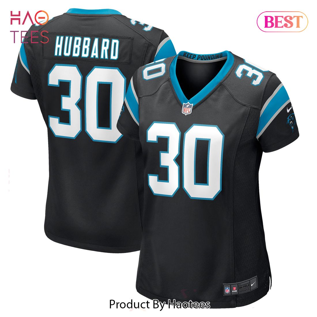 Chuba Hubbard Carolina Panthers Nike Women’s Game Jersey Black Luxury Store