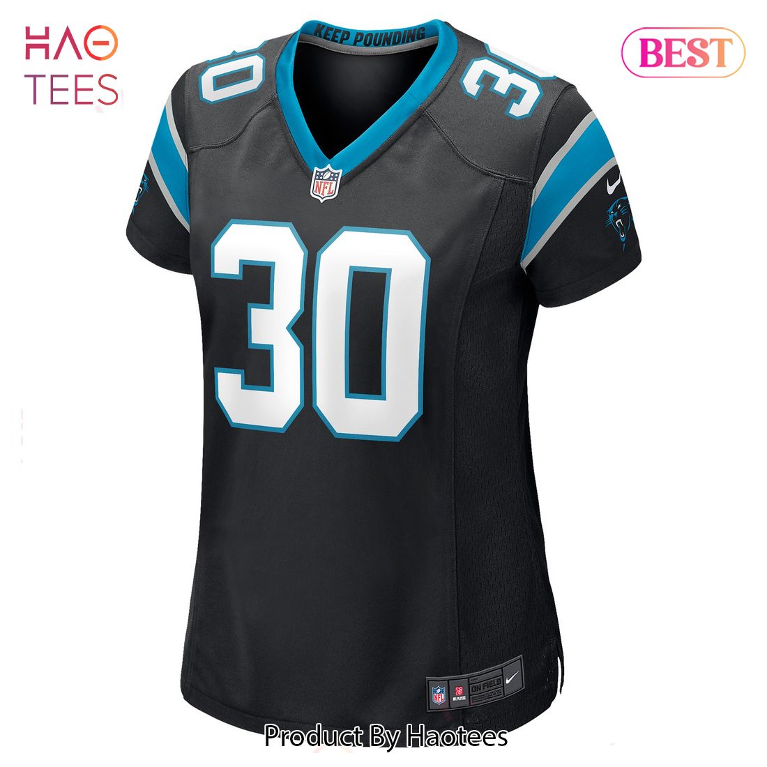 Chuba Hubbard Carolina Panthers Nike Women’s Game Jersey Black Luxury Store