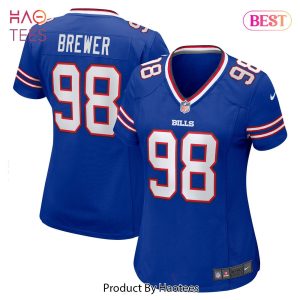 CJ Brewer Buffalo Bills Nike Women’s Player Game Jersey Royal