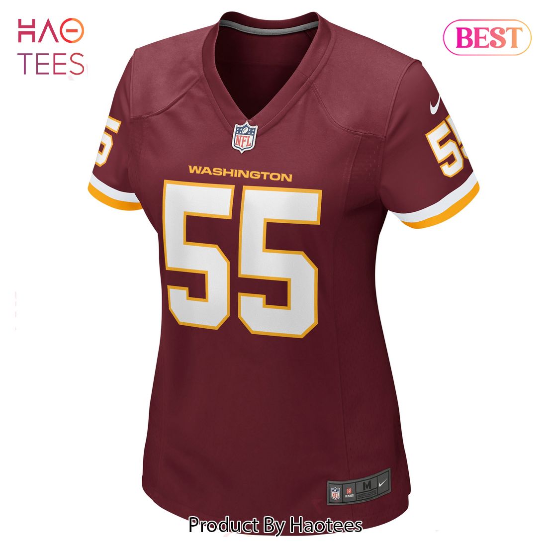 Cole Holcomb Washington Football Team Nike Women’s Game Player Jersey -Burgundy Luxury Store