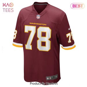 Cornelius Lucas Washington Football Team Nike Game Player Jersey Burgundy
