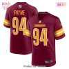 Da’Ron Payne Washington Commanders Nike Game Jersey Burgundy