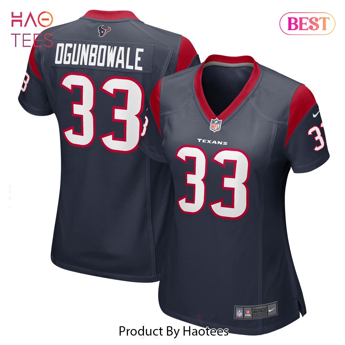 Dare Ogunbowale Houston Texans Nike Women’s Game Player Jersey Navy Luxury Store