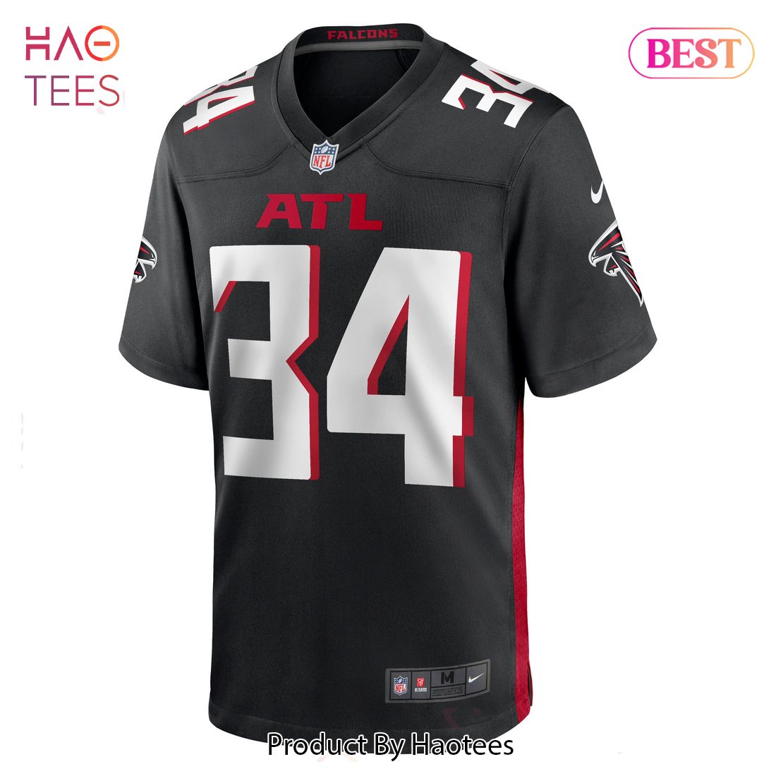 Darren Hall Atlanta Falcons Nike Game Jersey Black Luxury Store