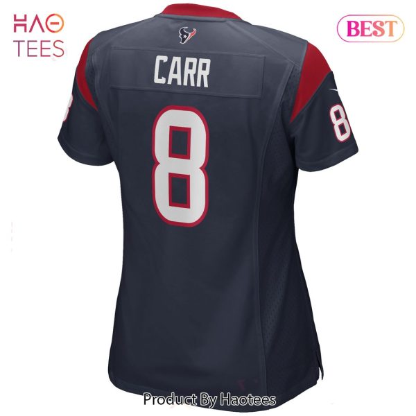 David Carr Houston Texans Nike Women’s Game Retired Player Jersey Navy