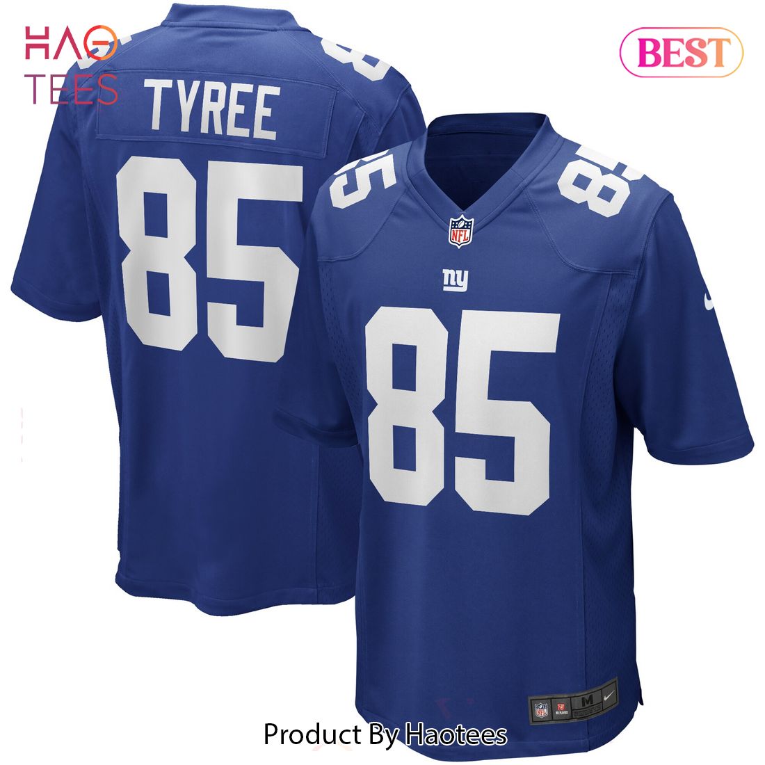 David Tyree New York Giants Nike Game Retired Player Jersey Royal