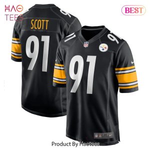 Delontae Scott Pittsburgh Steelers Nike Game Player Jersey Black Delontae Scott Pittsburgh Steelers Nike Game Player Jersey Black