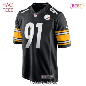 Delontae Scott Pittsburgh Steelers Nike Game Player Jersey Black