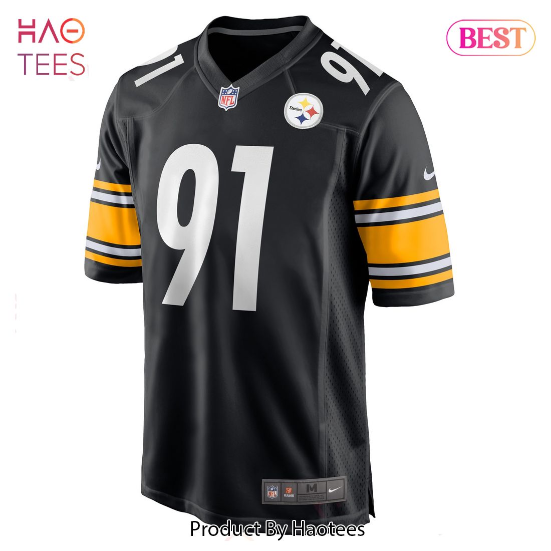 Delontae Scott Pittsburgh Steelers Nike Game Player Jersey Black Luxury Store