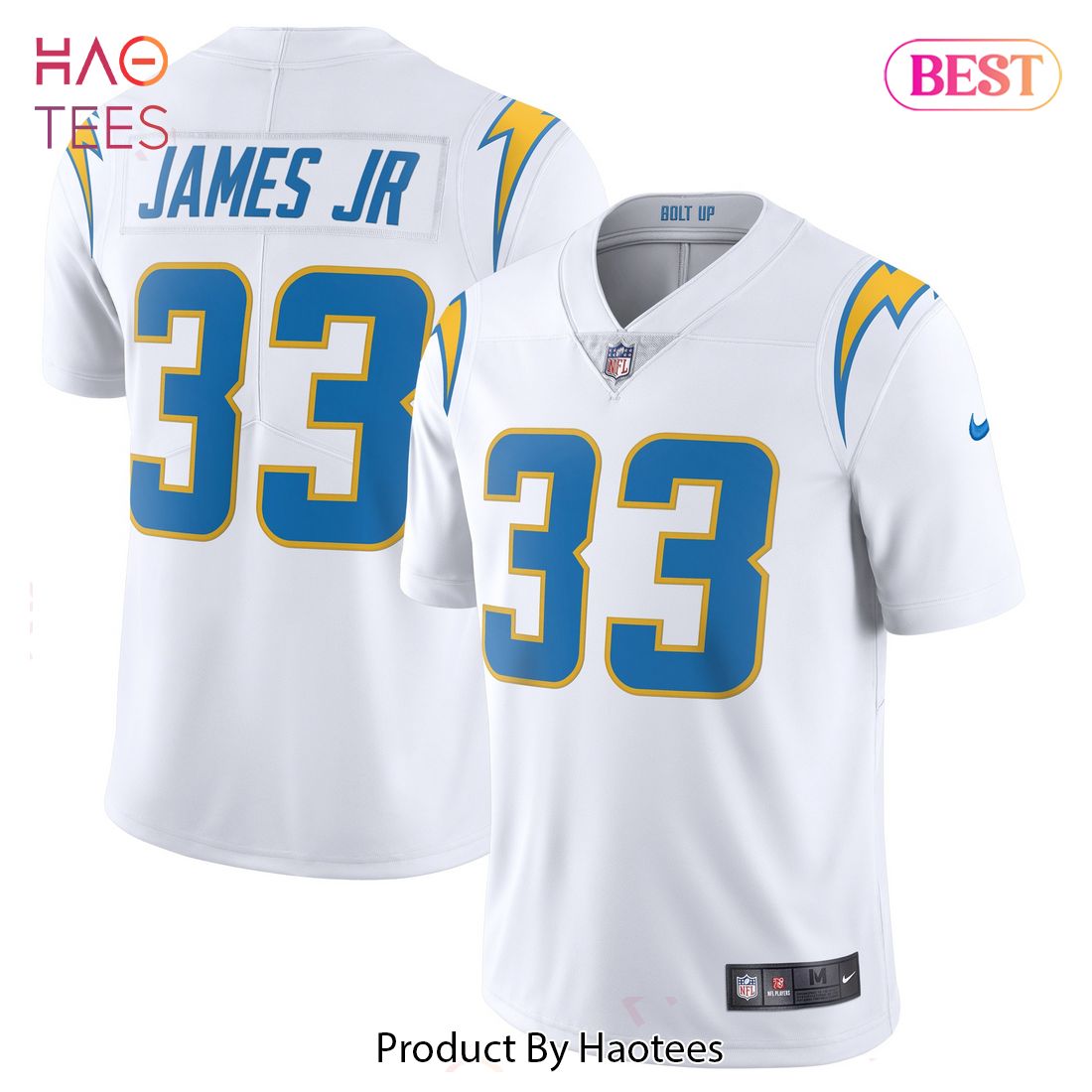 Derwin James Los Angeles Chargers Nike Vapor Limited Jersey White