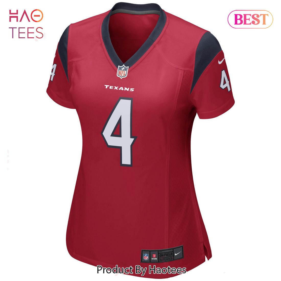 Deshaun Watson Houston Texans Nike Women’s Team Color Game Jersey Red Luxury Store