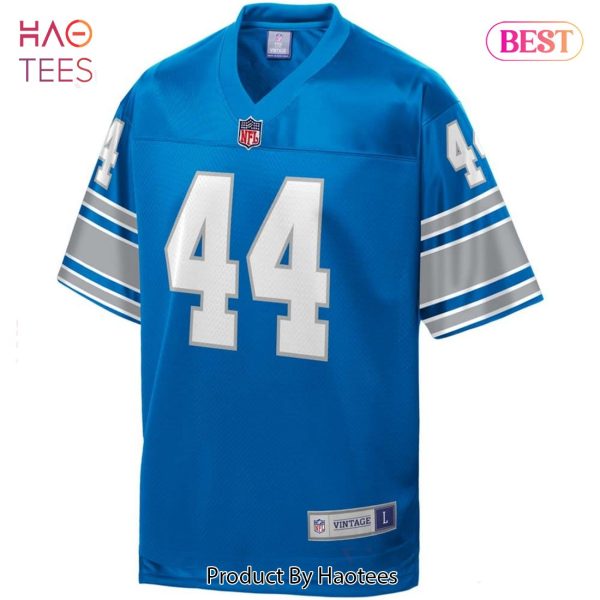 Dick LeBeau Detroit Lions NFL Pro Line Replica Retired Player Jersey Royal