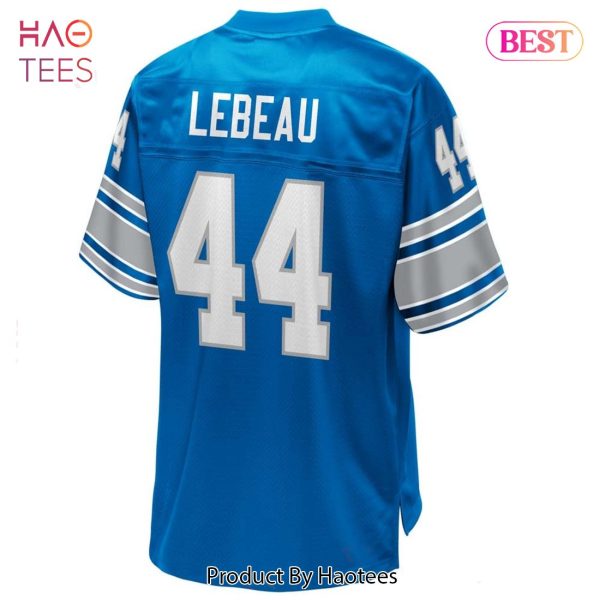 Dick LeBeau Detroit Lions NFL Pro Line Replica Retired Player Jersey Royal