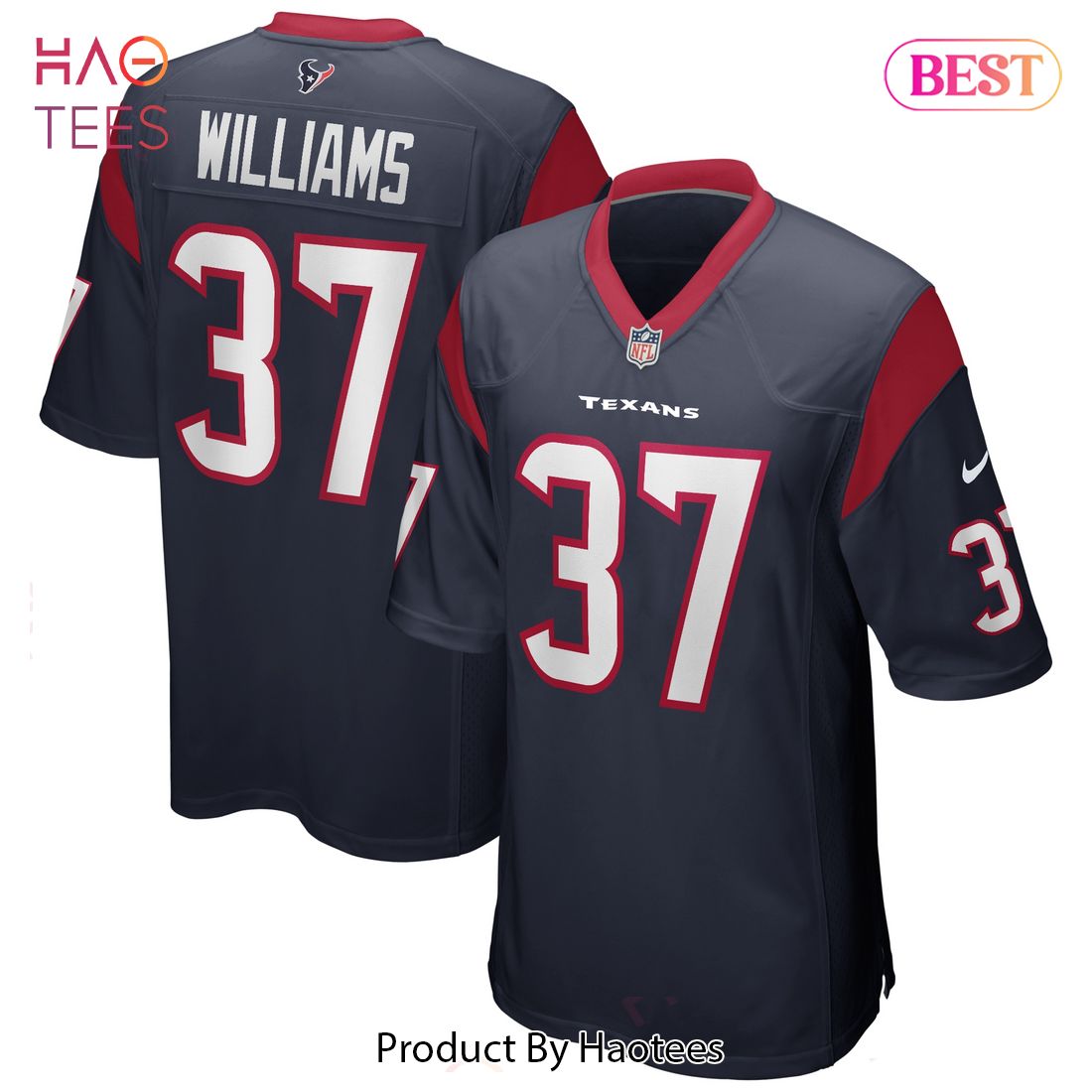 Domanick Williams Houston Texans Nike Game Retired Player Jersey Navy
