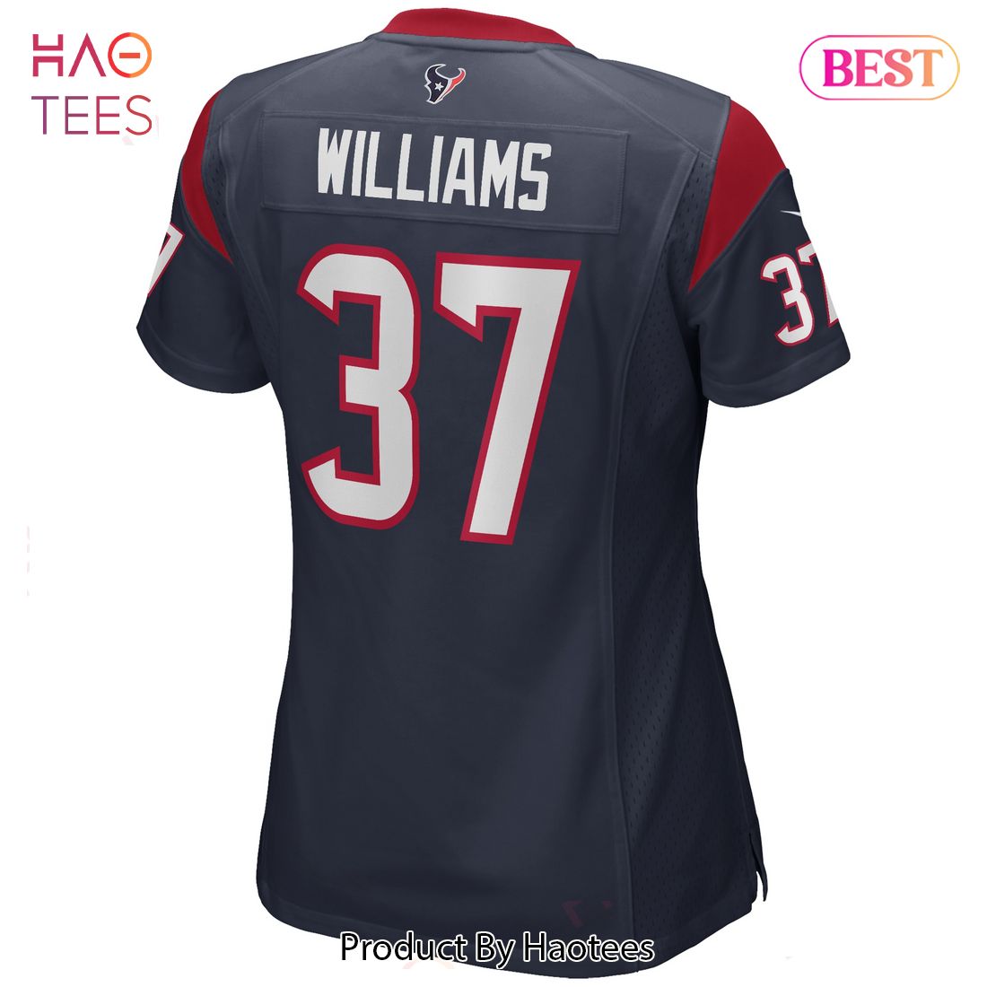Domanick Williams Houston Texans Nike Women's Game Retired Player Jersey Navy
