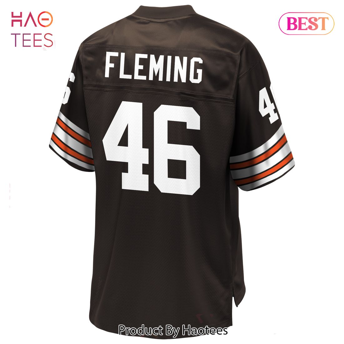 Don Fleming Cleveland Browns NFL Pro Line Retired Player Jersey Brown Don Fleming Cleveland Browns NFL Pro Line Retired Player Jersey Brown