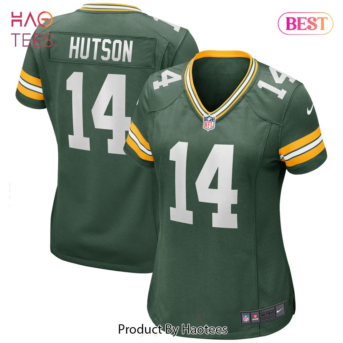 Don Hutson Green Bay Packers Nike Women’s Game Retired Player Jersey Green