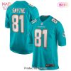 Durham Smythe Miami Dolphins Nike Women’s Game Jersey Aqua