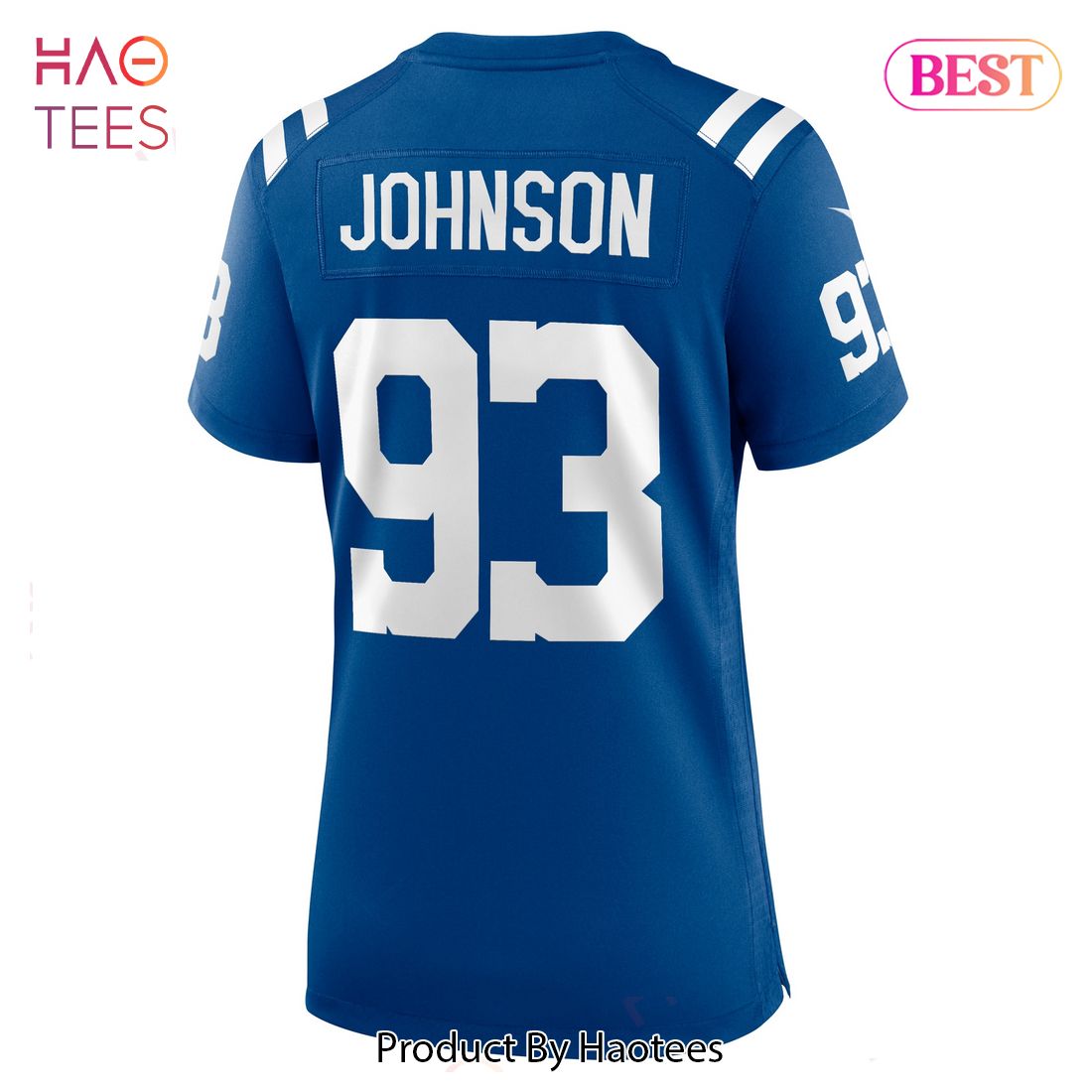 Eric Johnson Indianapolis Colts Nike Women's Player Game Jersey Royal