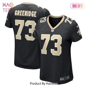 Ethan Greenidge New Orleans Saints Nike Women’s Game Jersey Black