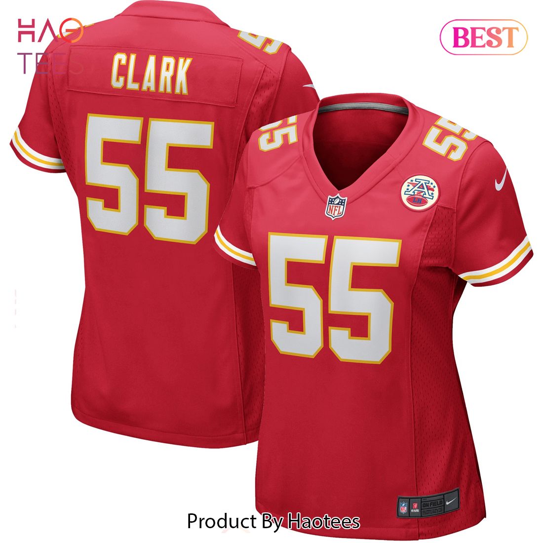 Frank Clark Kansas City Chiefs Nike Women’s Game Jersey Red Luxury Store